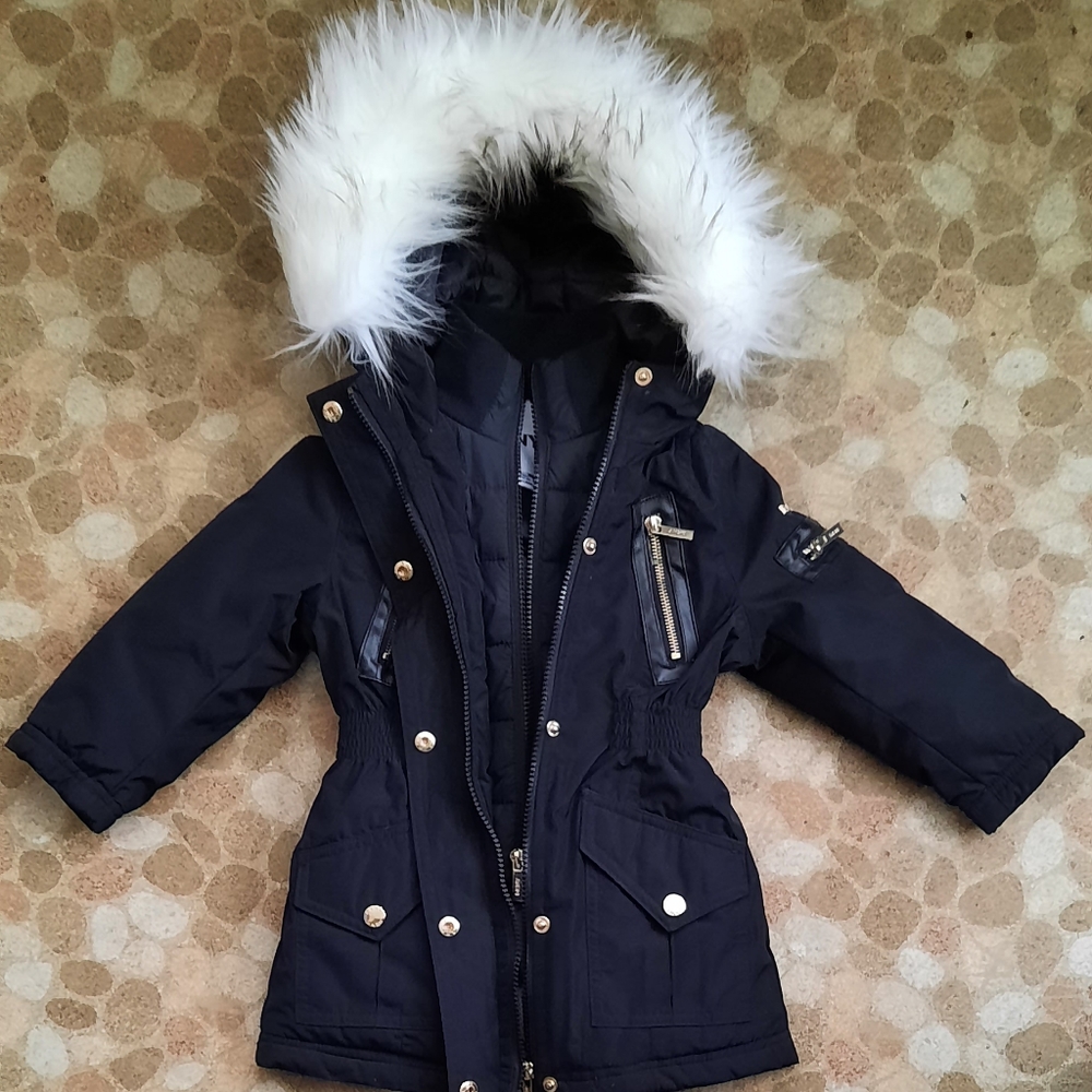 DKNY girl's black jacket size 2T